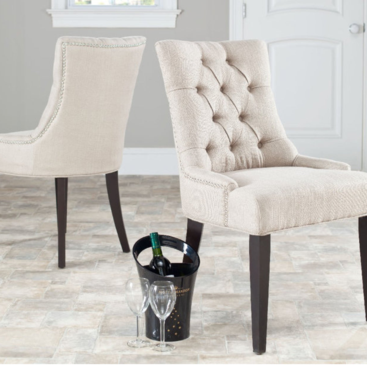 Baumgarten Upholstered Parsons Chair