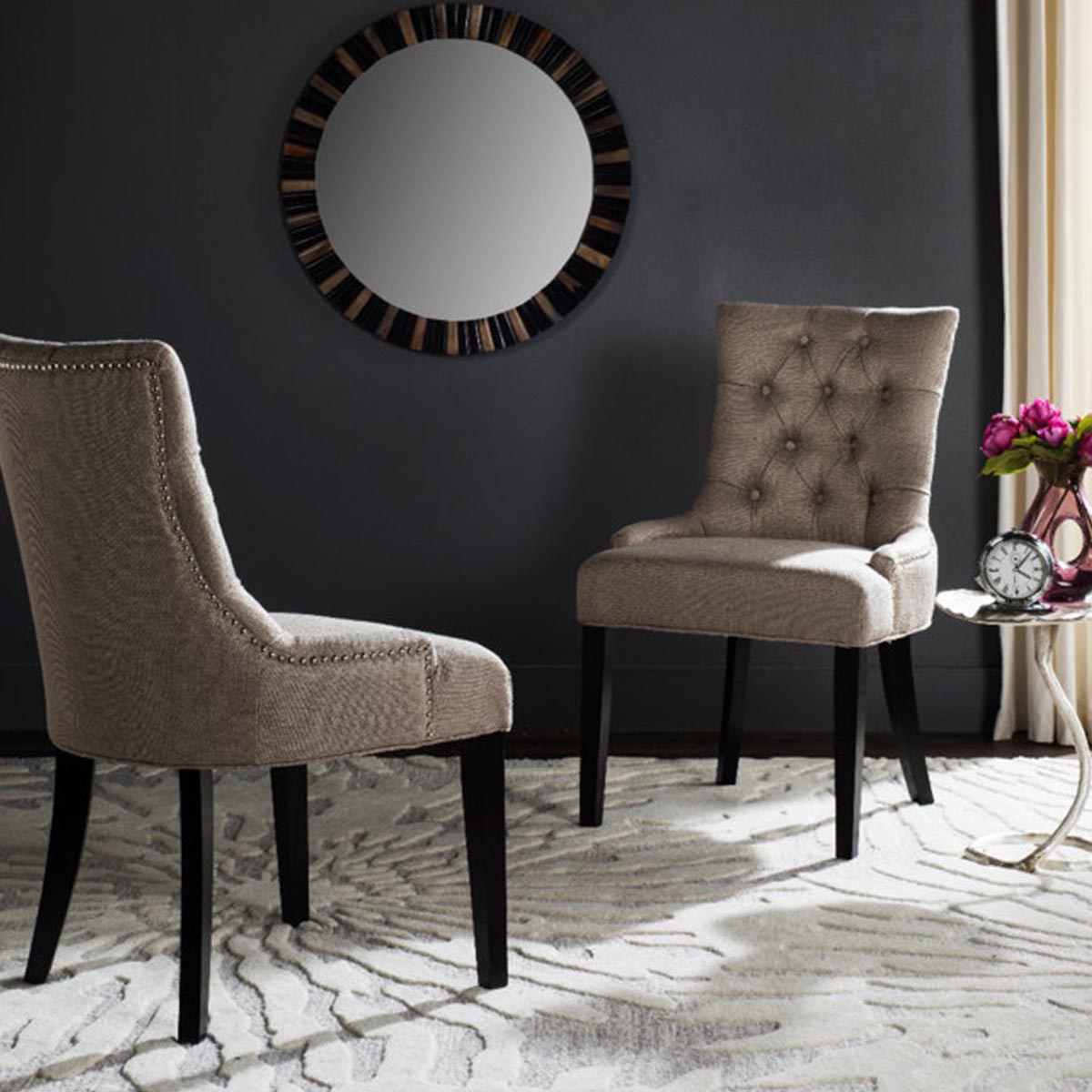 Baumgarten Upholstered Parsons Chair