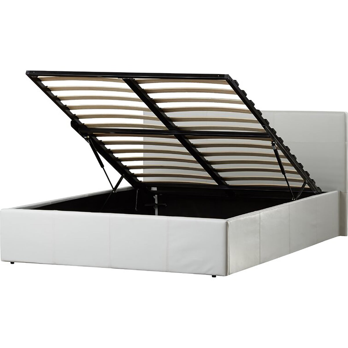Small Double Beaird Upholstered Ottoman Bed