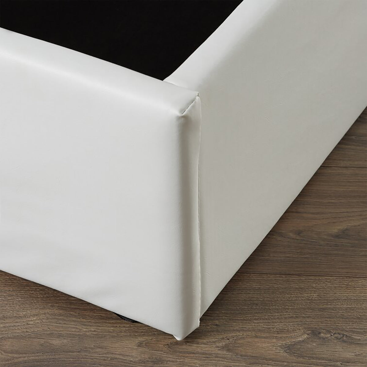 Small Double Beaird Upholstered Ottoman Bed