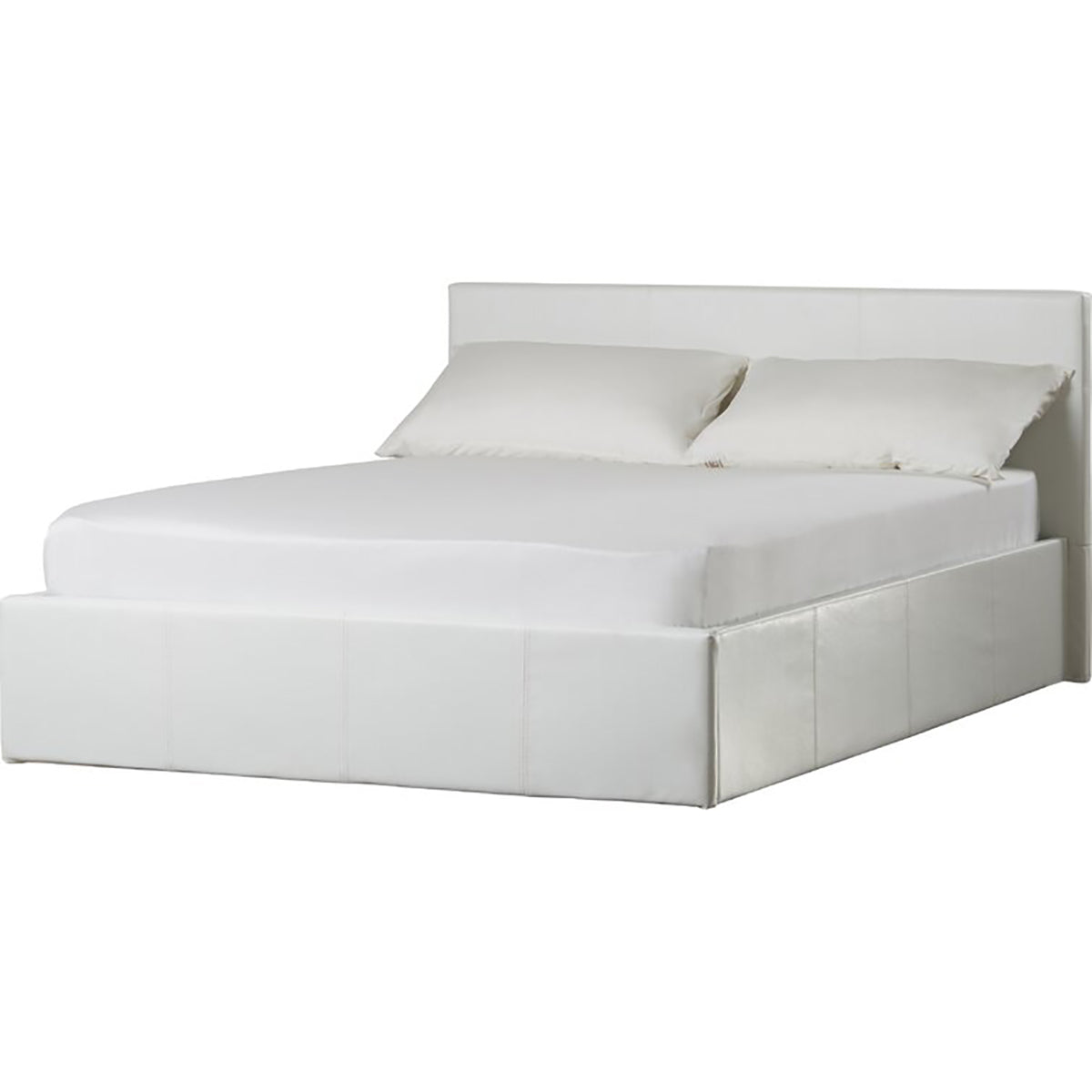 Small Double Beaird Upholstered Ottoman Bed