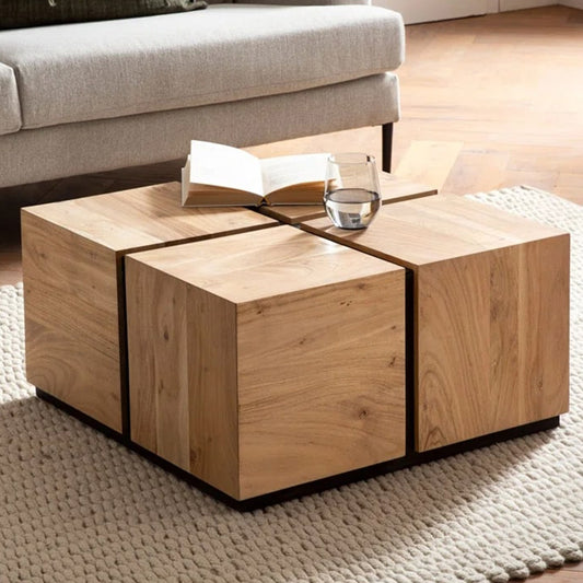 Solid Wooden Coffee Table