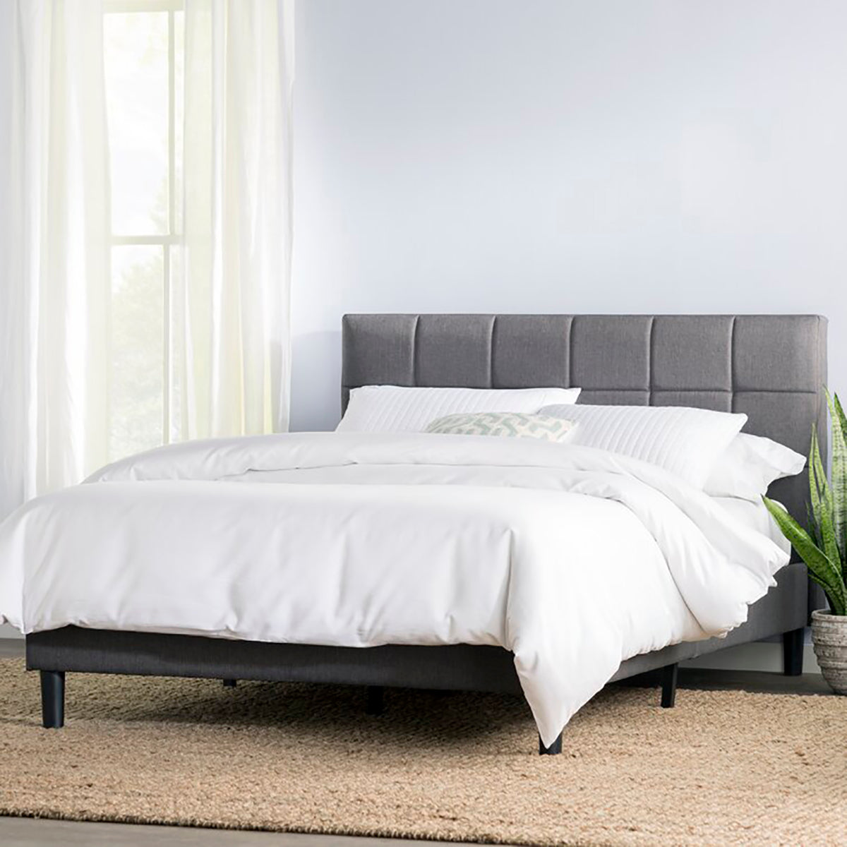 Double Cardington Padded Upholstered Bed