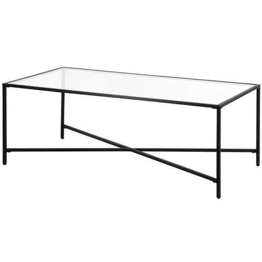 Coffee Table With Tempered Glass Top