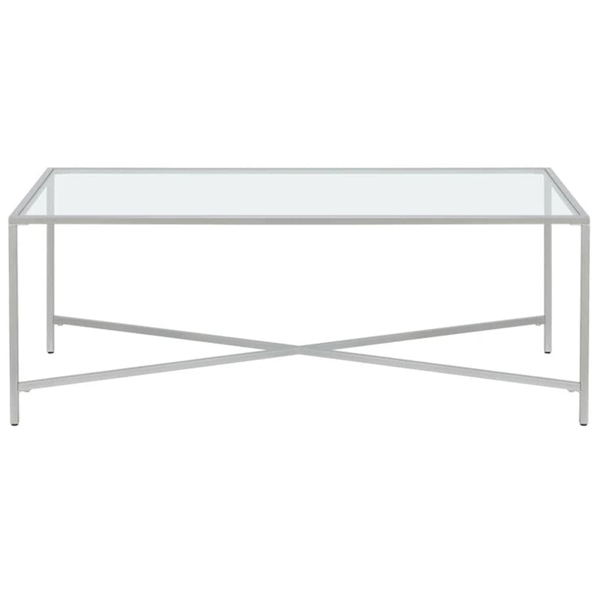 Coffee Table With Tempered Glass Top