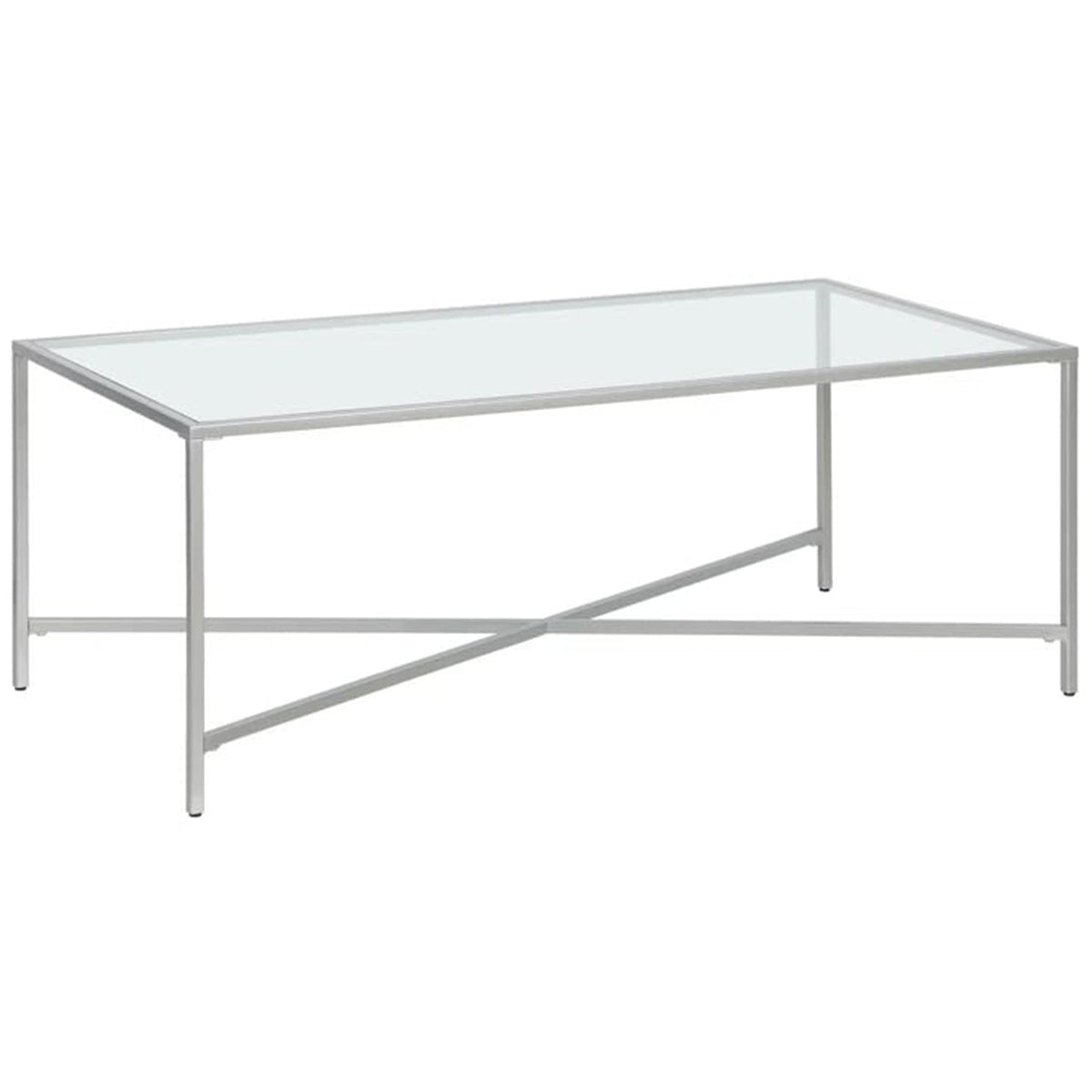 Coffee Table With Tempered Glass Top