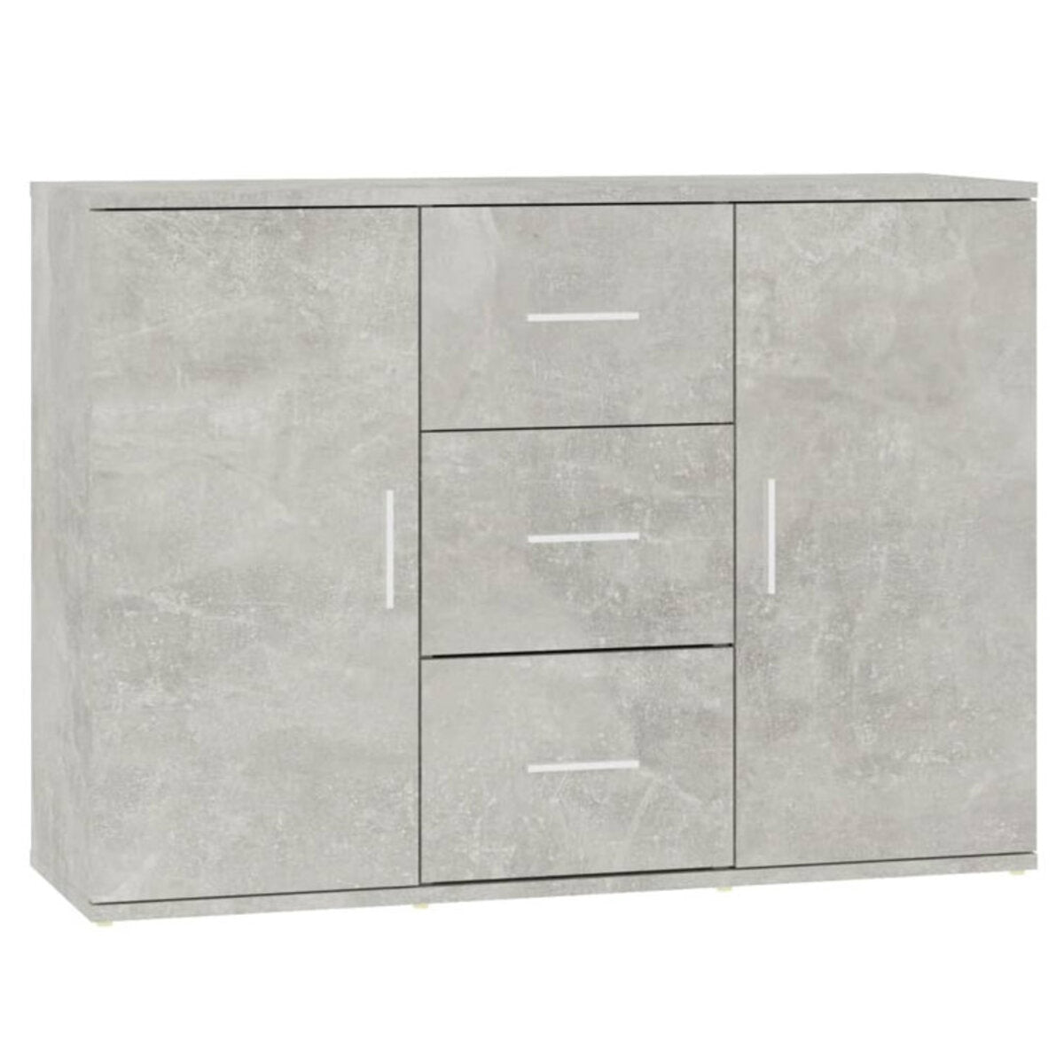 Concrete Finish Wooden Sideboard