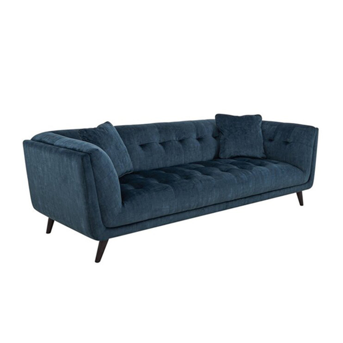 Corner Sofa With Velvet Febric Feel