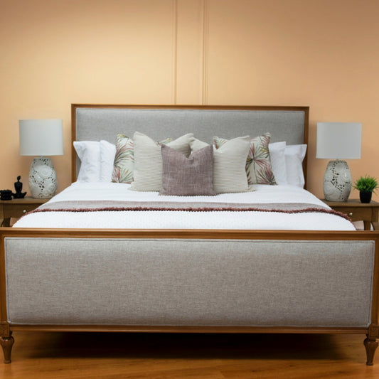 Etienne Style French Upholstered Bed