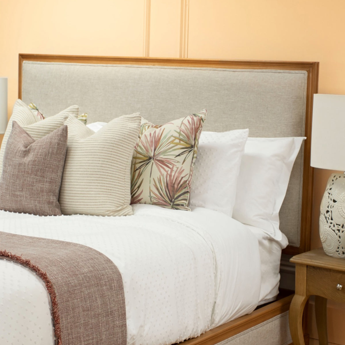 Etienne Style French Upholstered Bed