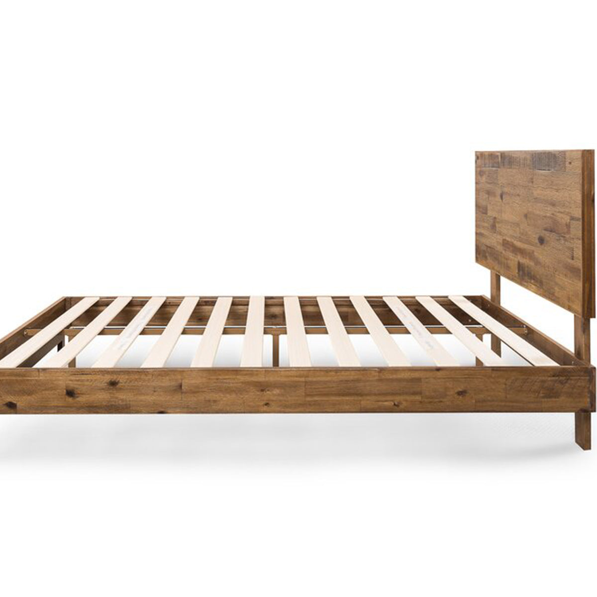 Fillmore Rustic Bed Frame with Adjustable Headboard