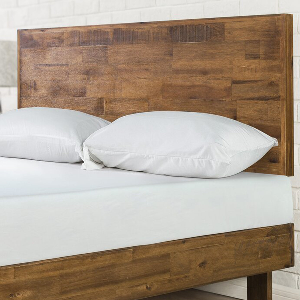 Fillmore Rustic Bed Frame with Adjustable Headboard