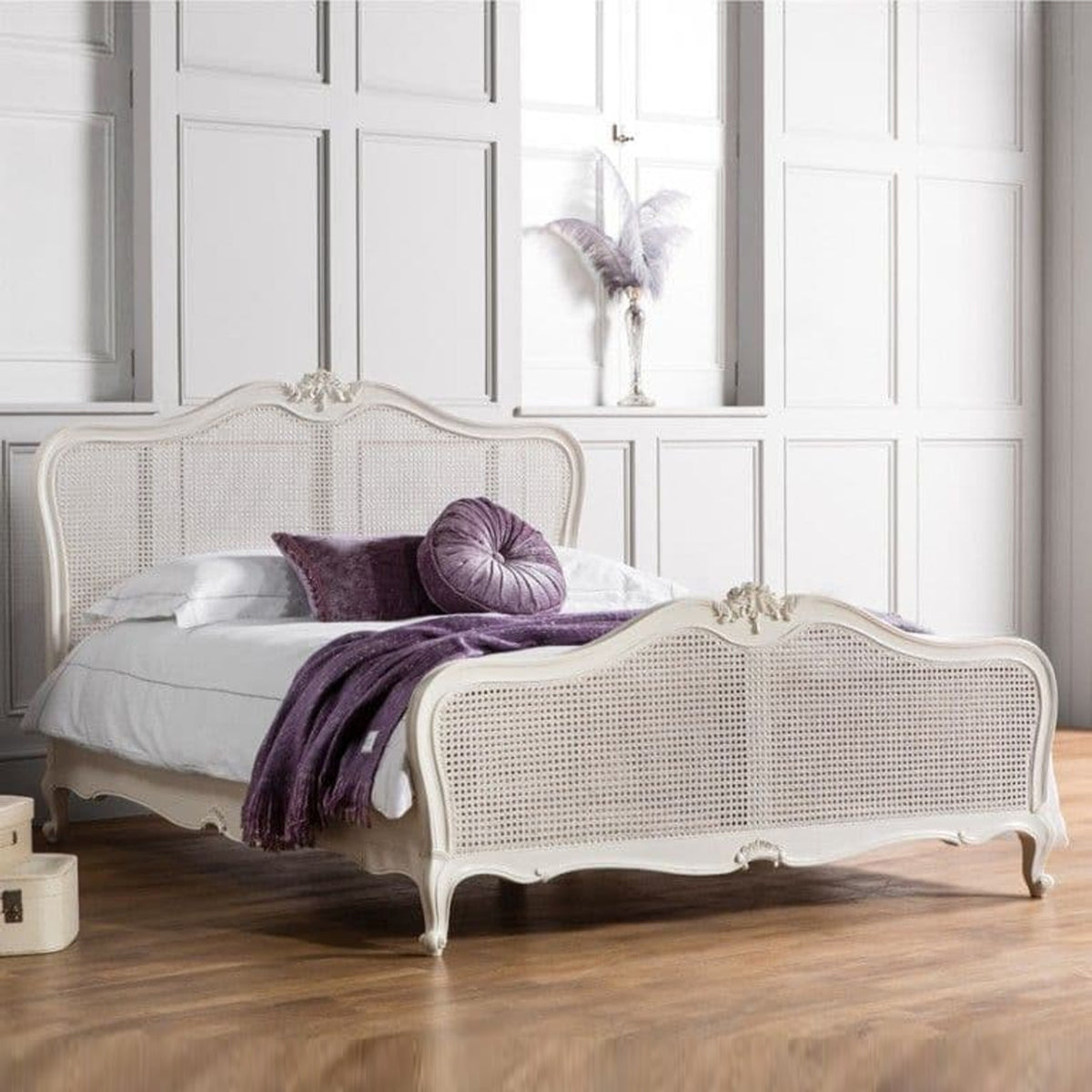 French Bed With Small Footboard