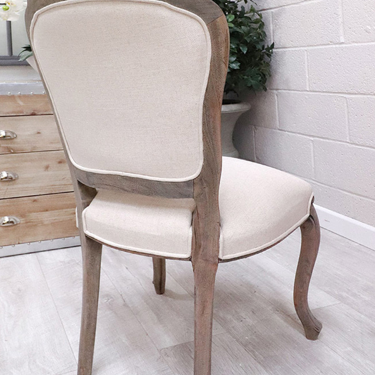 French Tufted Dining Chair