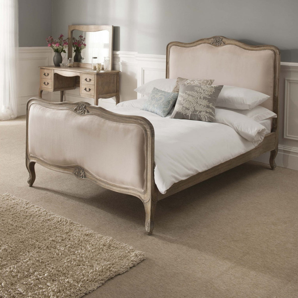 French Wood Bed Frame