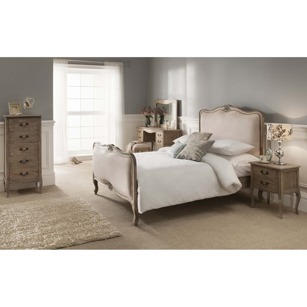 French Wood Bed Frame