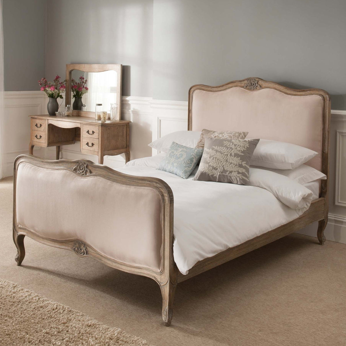 French Wood Bed Frame