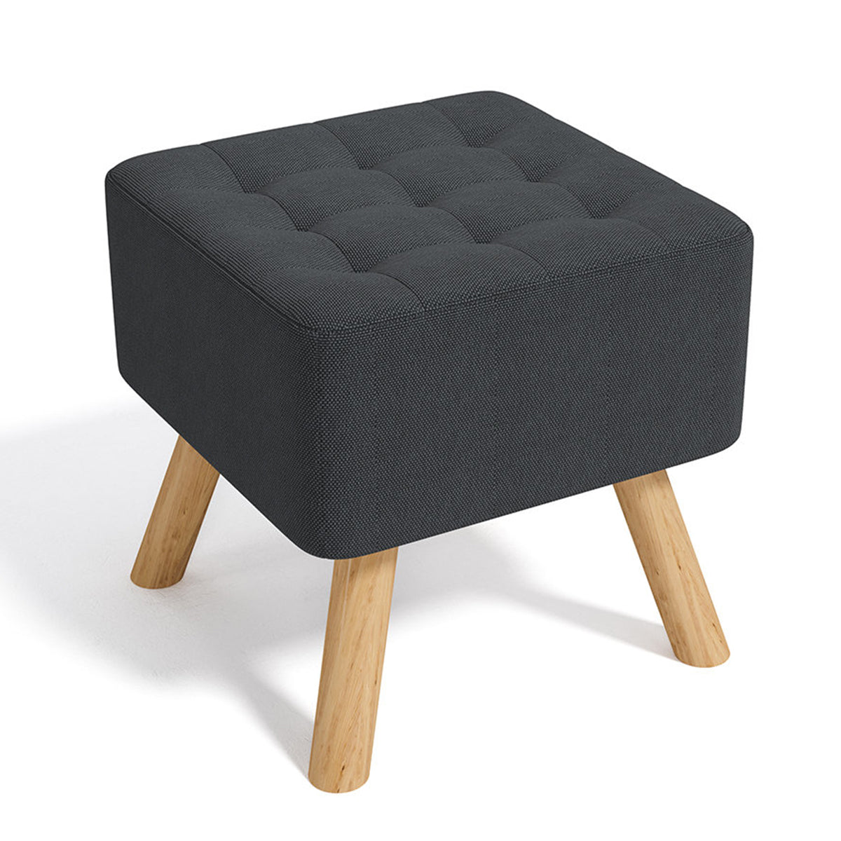 Germain Tufted Footstool Ottoman