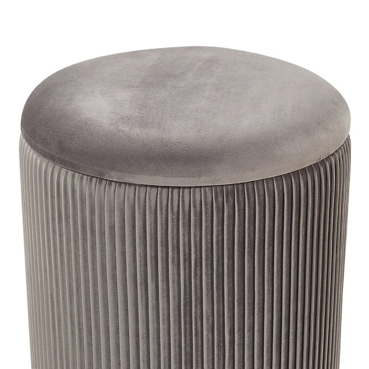 Gold Bottom Velvet Dressing Table Stool Set With Storage