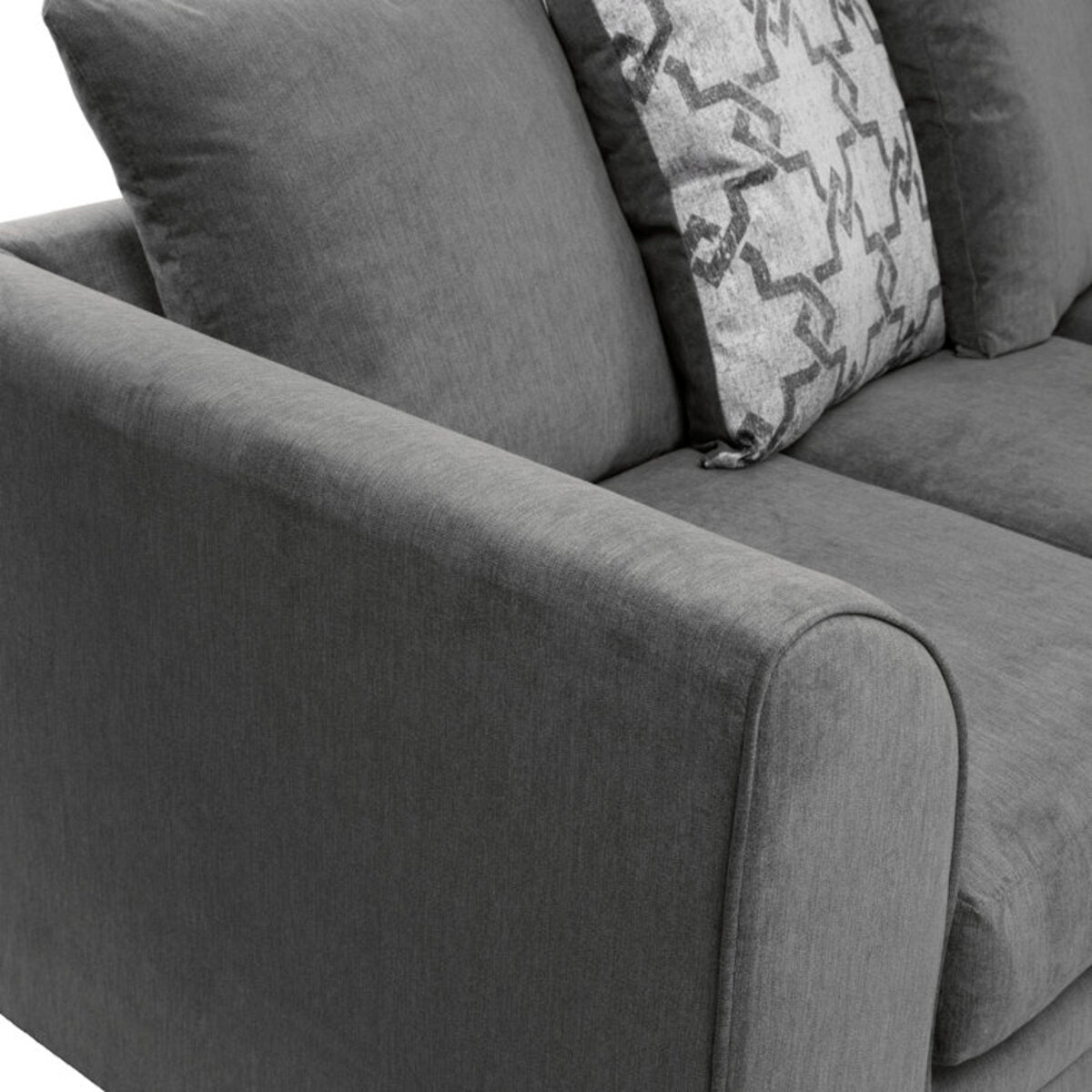 L-Shaped Arabella Upholstered Sofa