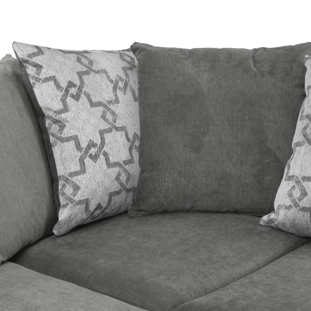 L-Shaped Arabella Upholstered Sofa