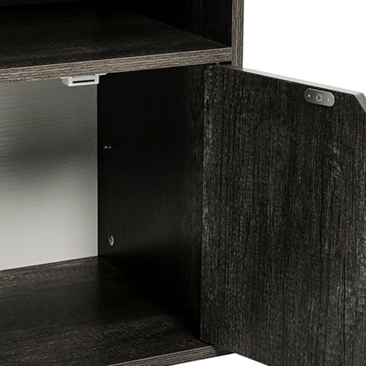 Lewan Wood Shoe Storage Bench