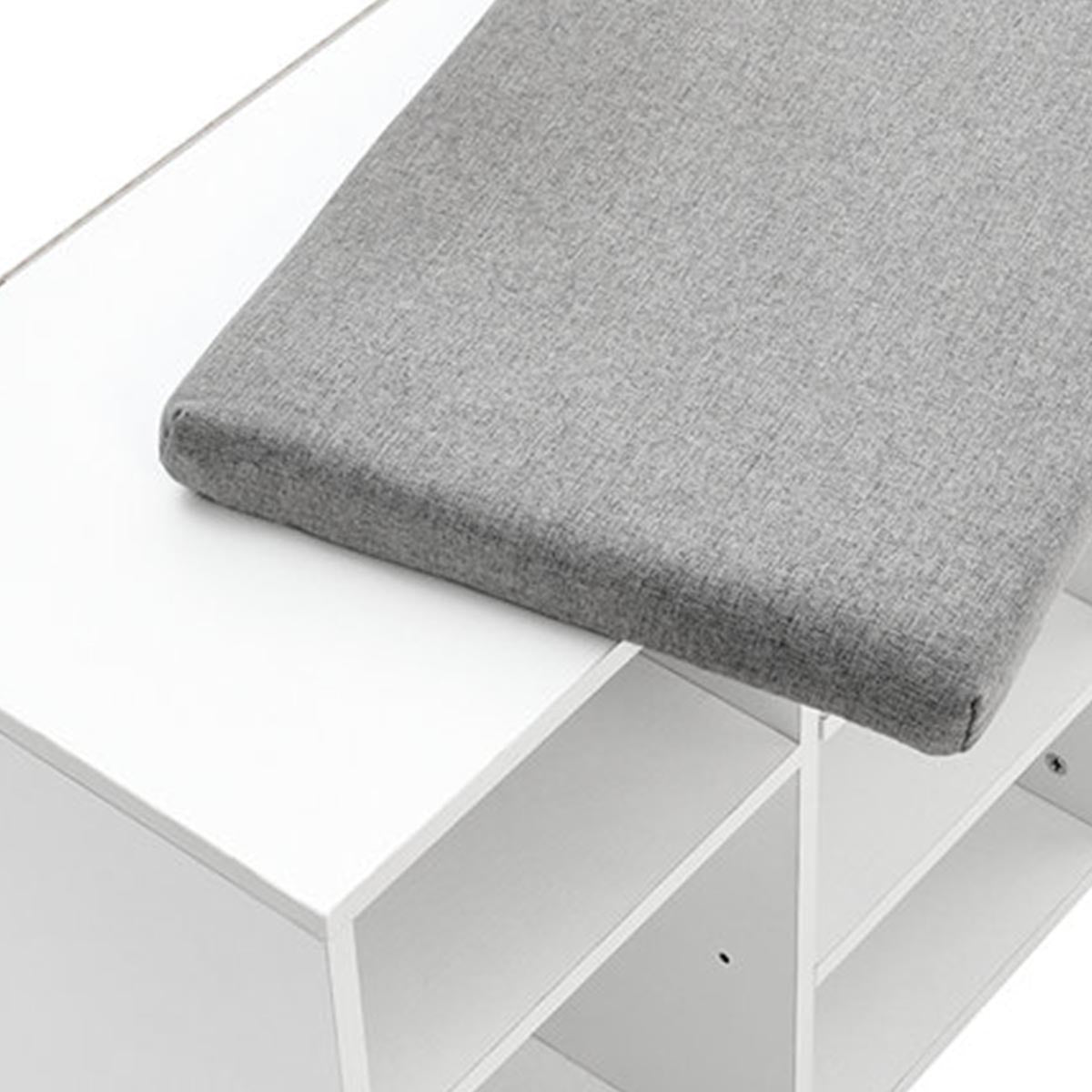 Lewan Wood Shoe Storage Bench