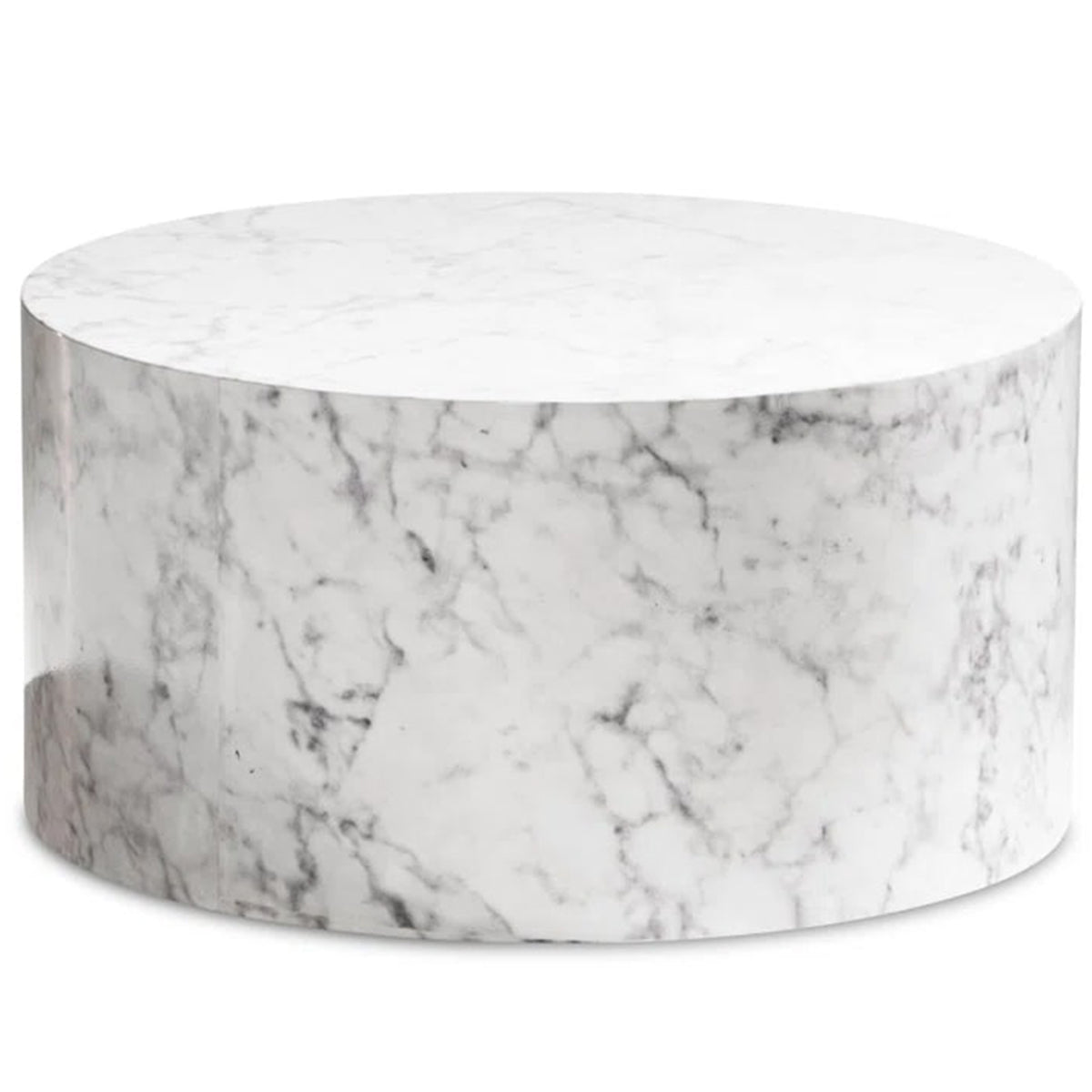 Marble Design Wooden Coffee Table