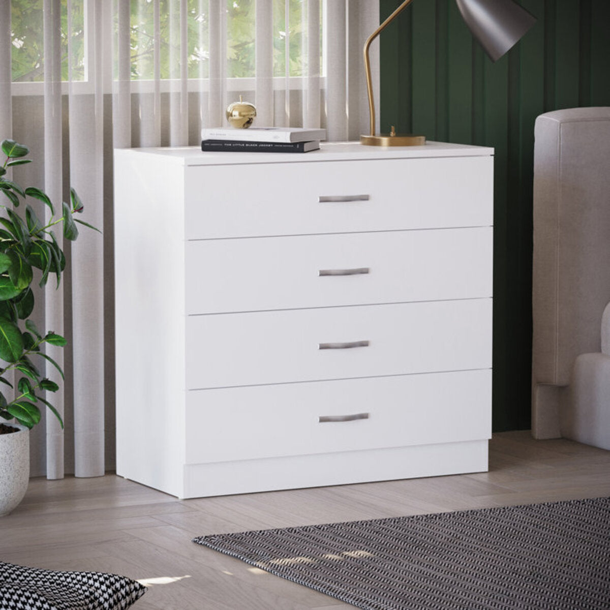 Modern Maybery 4 Drawer Chest
