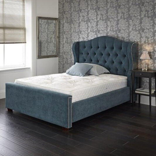 Modern Micah Velvet Bed Frame
