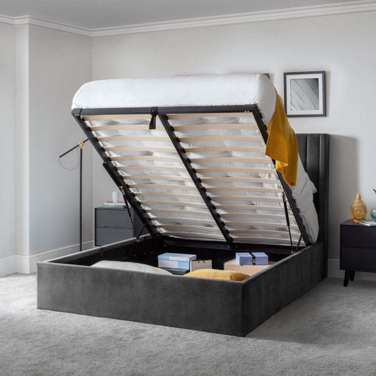 Modern Divan Bed With Mattress