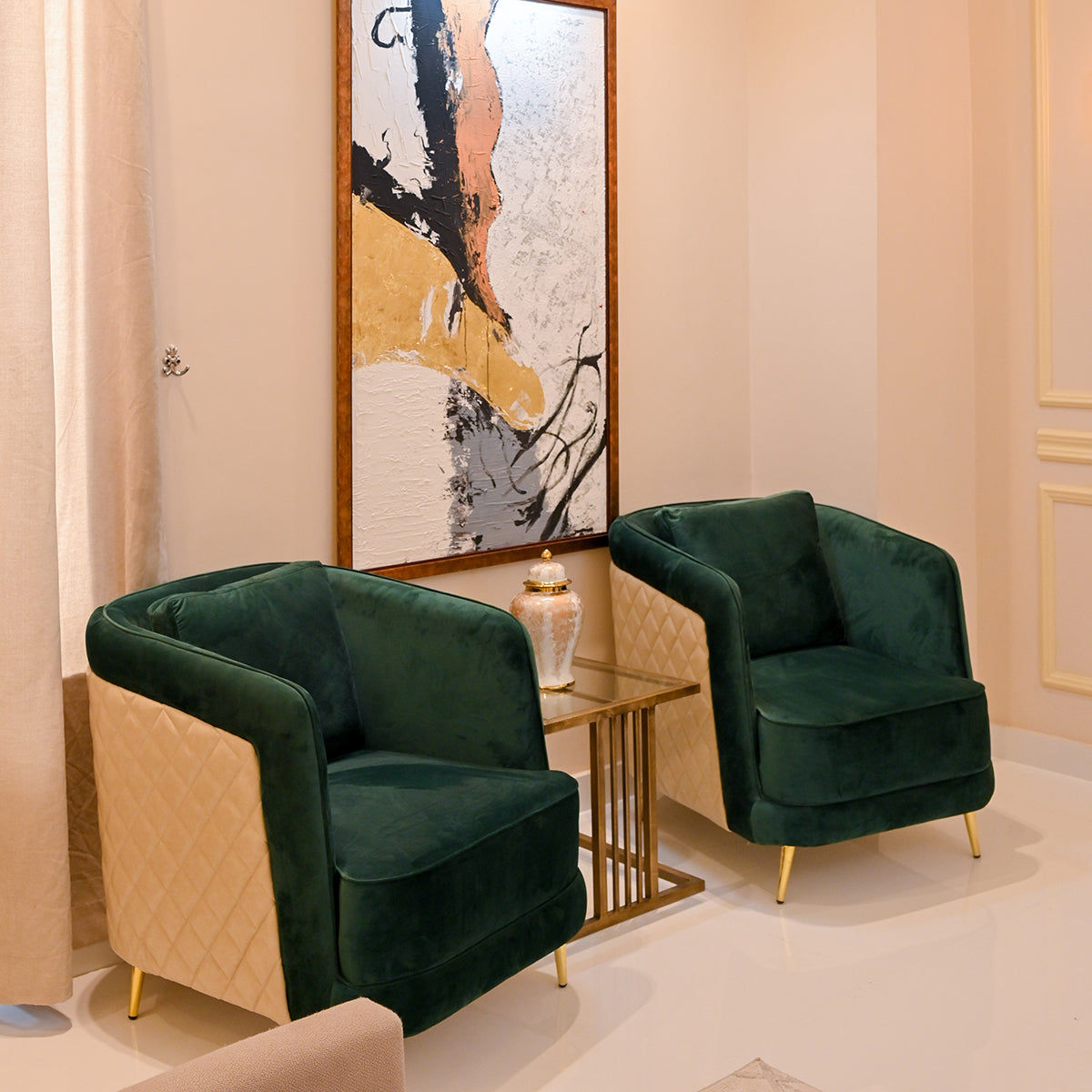 Square  Accent Chair