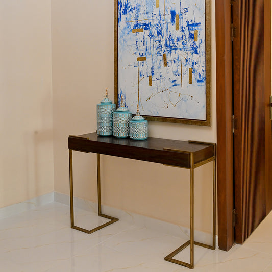 Modern Tubular Console Table