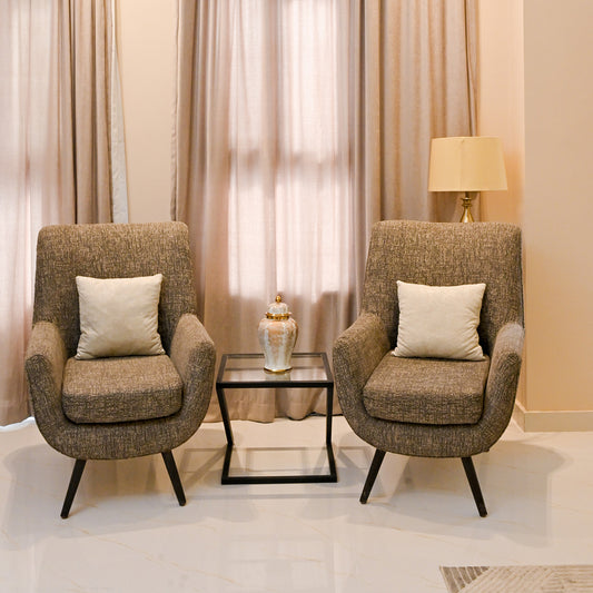 Textured Lounge Chair