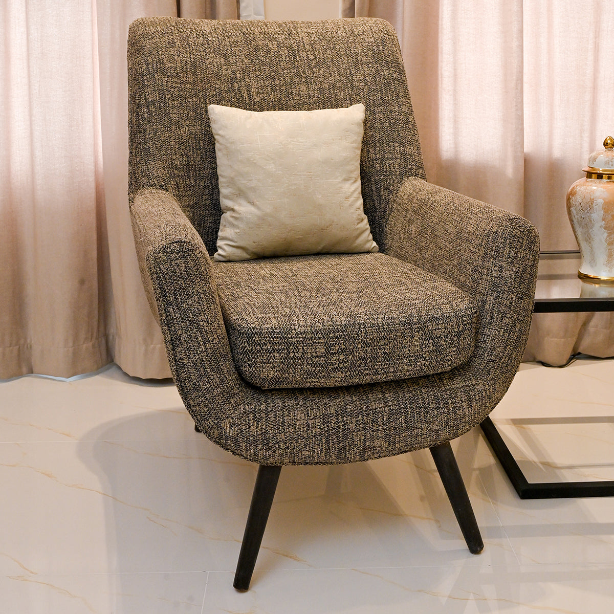 Textured Lounge Chair