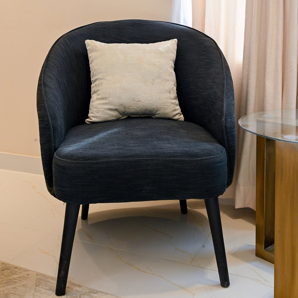 Classy Barrel Chair