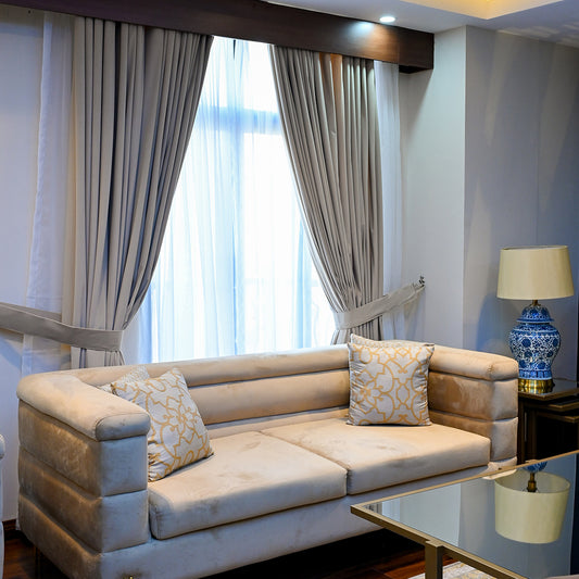 3 Seater Padded Arms And Back Sofa