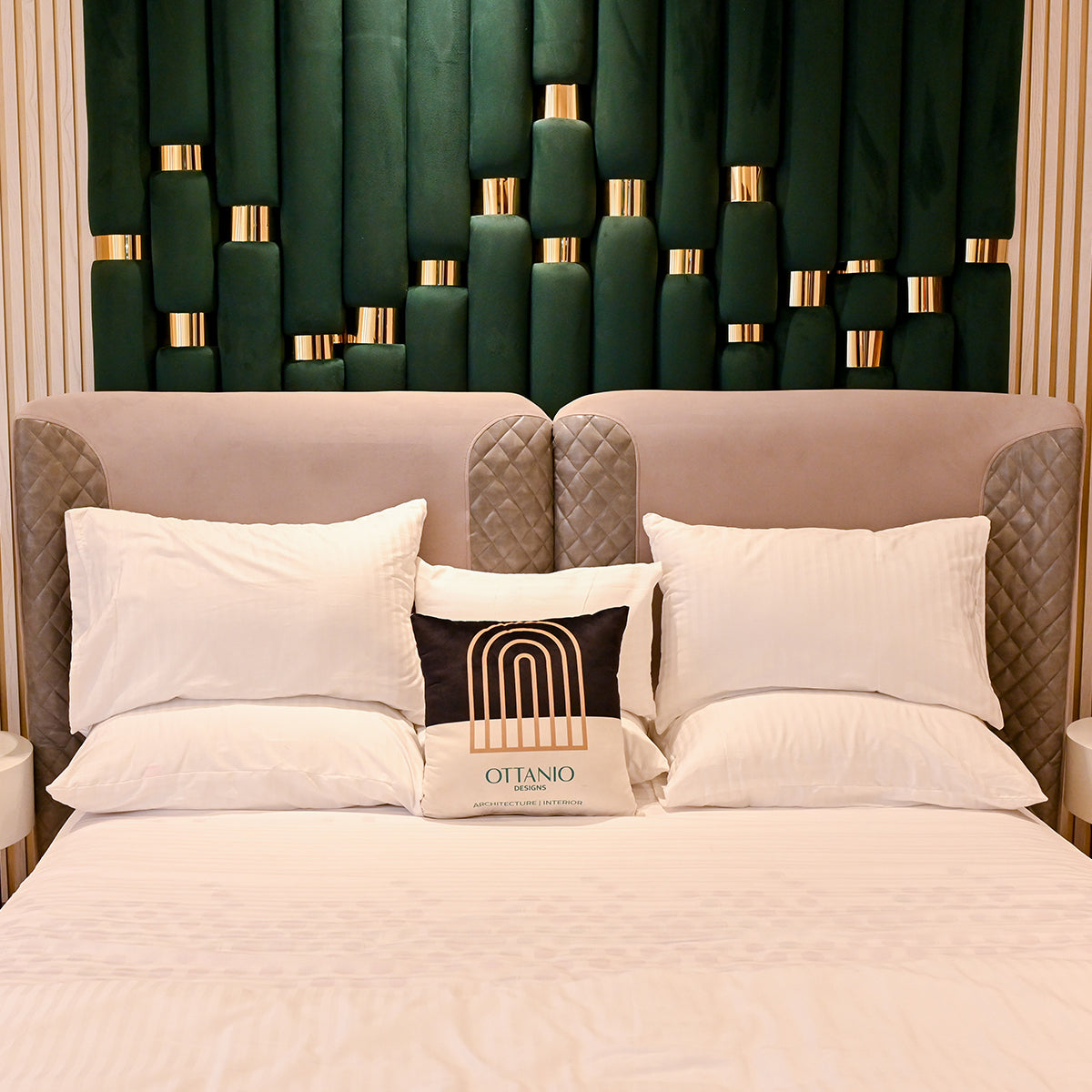 Upholstered Double Bed