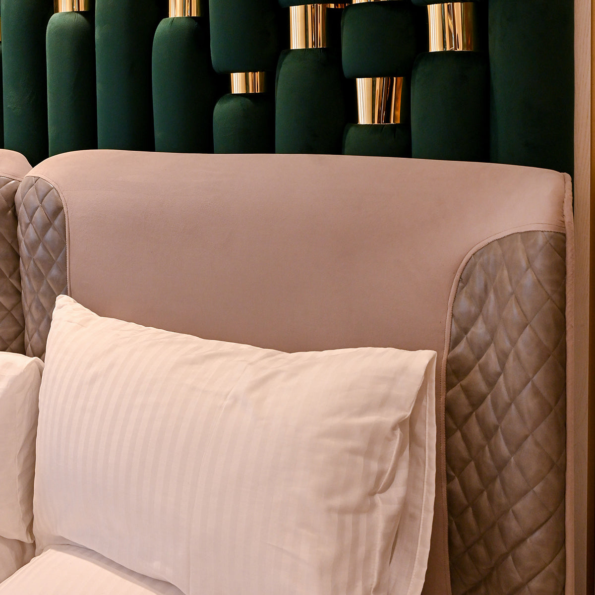 Upholstered Double Bed