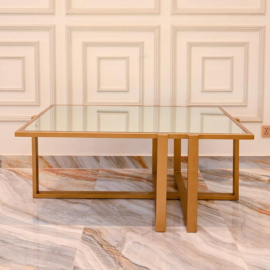 Glass Tier Coffee Table