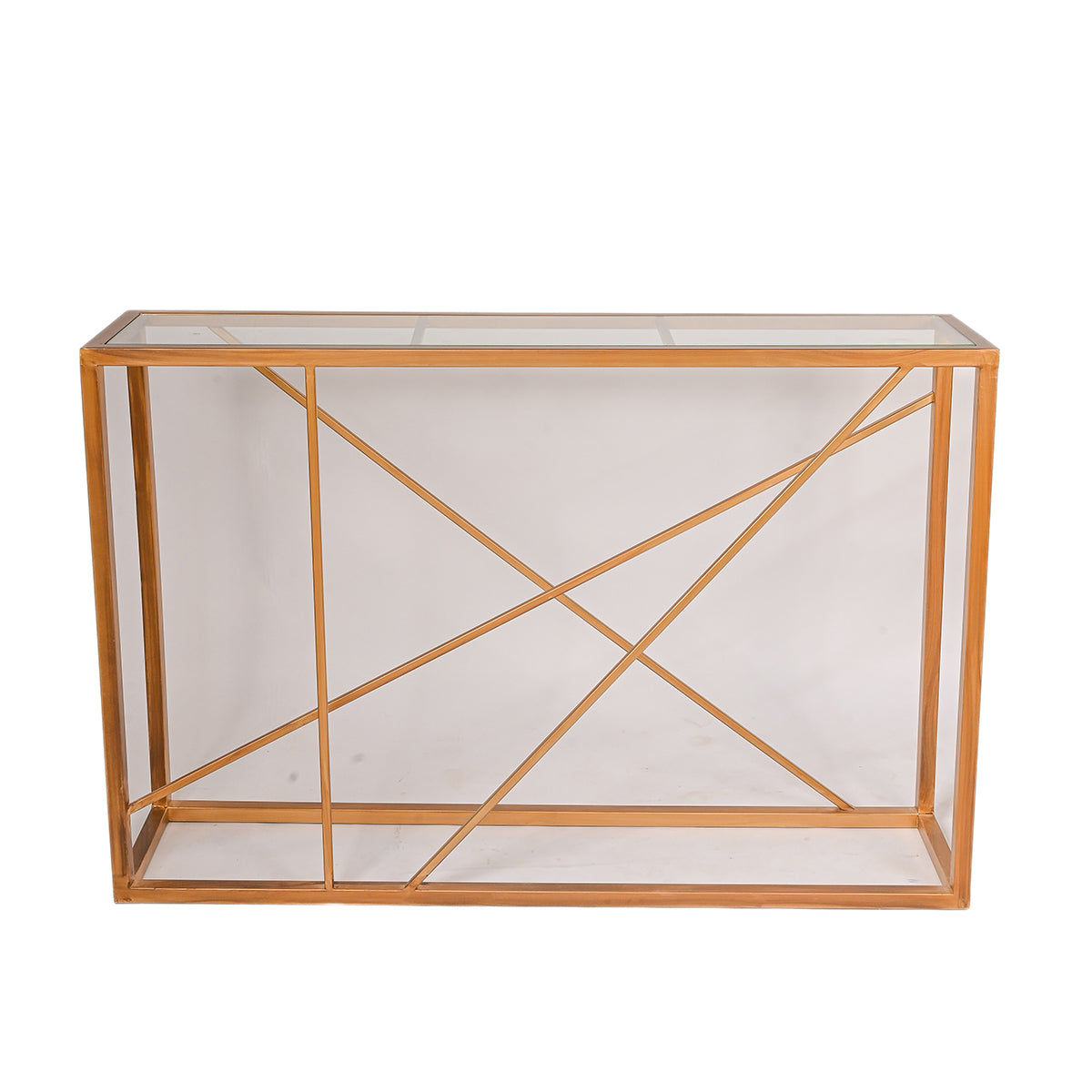 Geometric Console Table