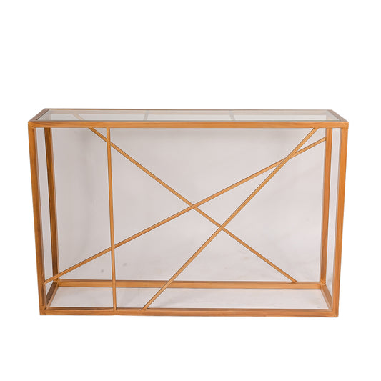Geometric Console Table