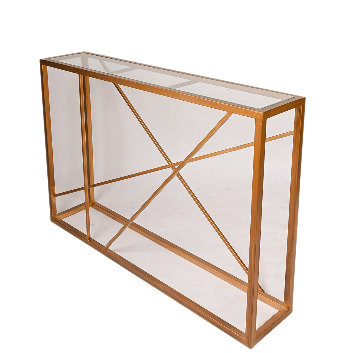 Geometric Console Table