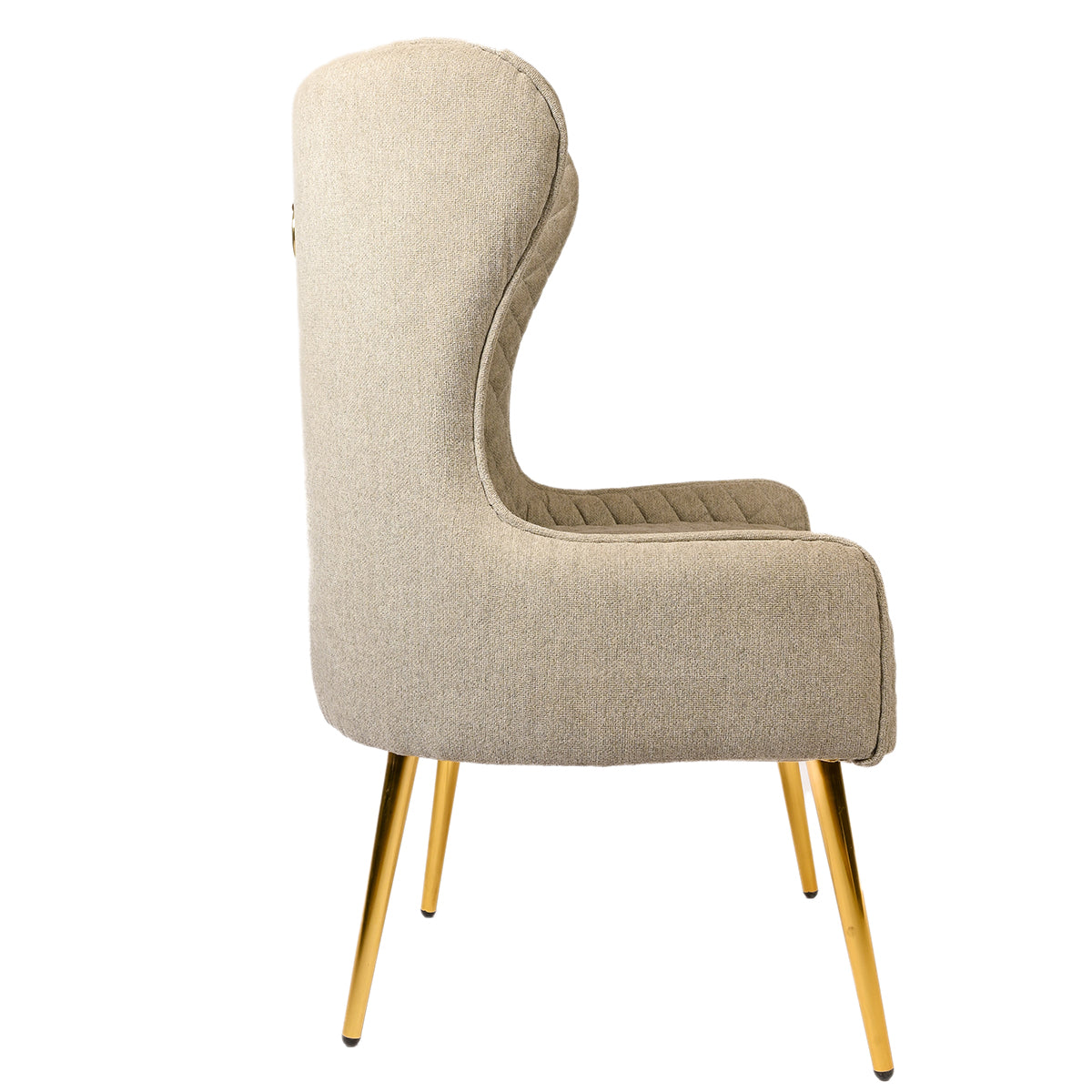 Quilted Pattern Accent Chair