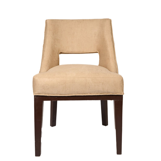 Dining Chair With Cut-Out Back