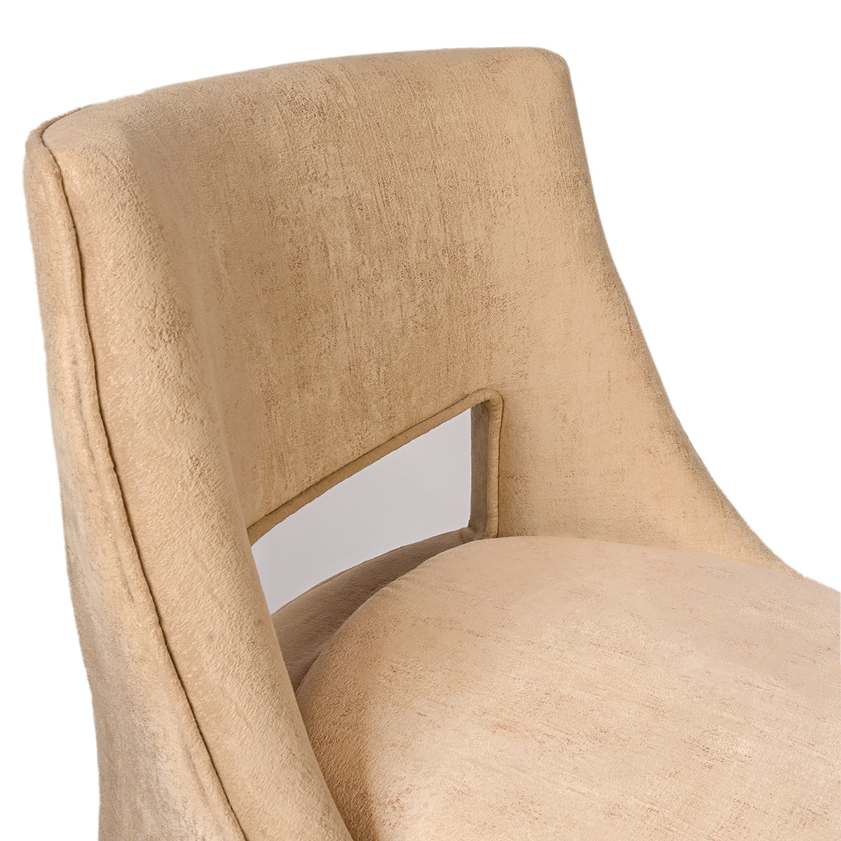 Dining Chair With Cut-Out Back