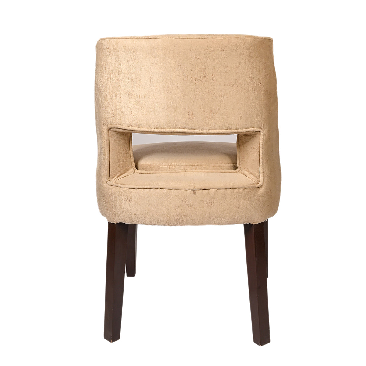 Dining Chair With Cut-Out Back