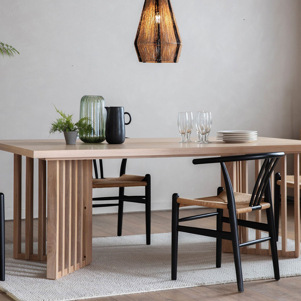 Oak Dining Table Large