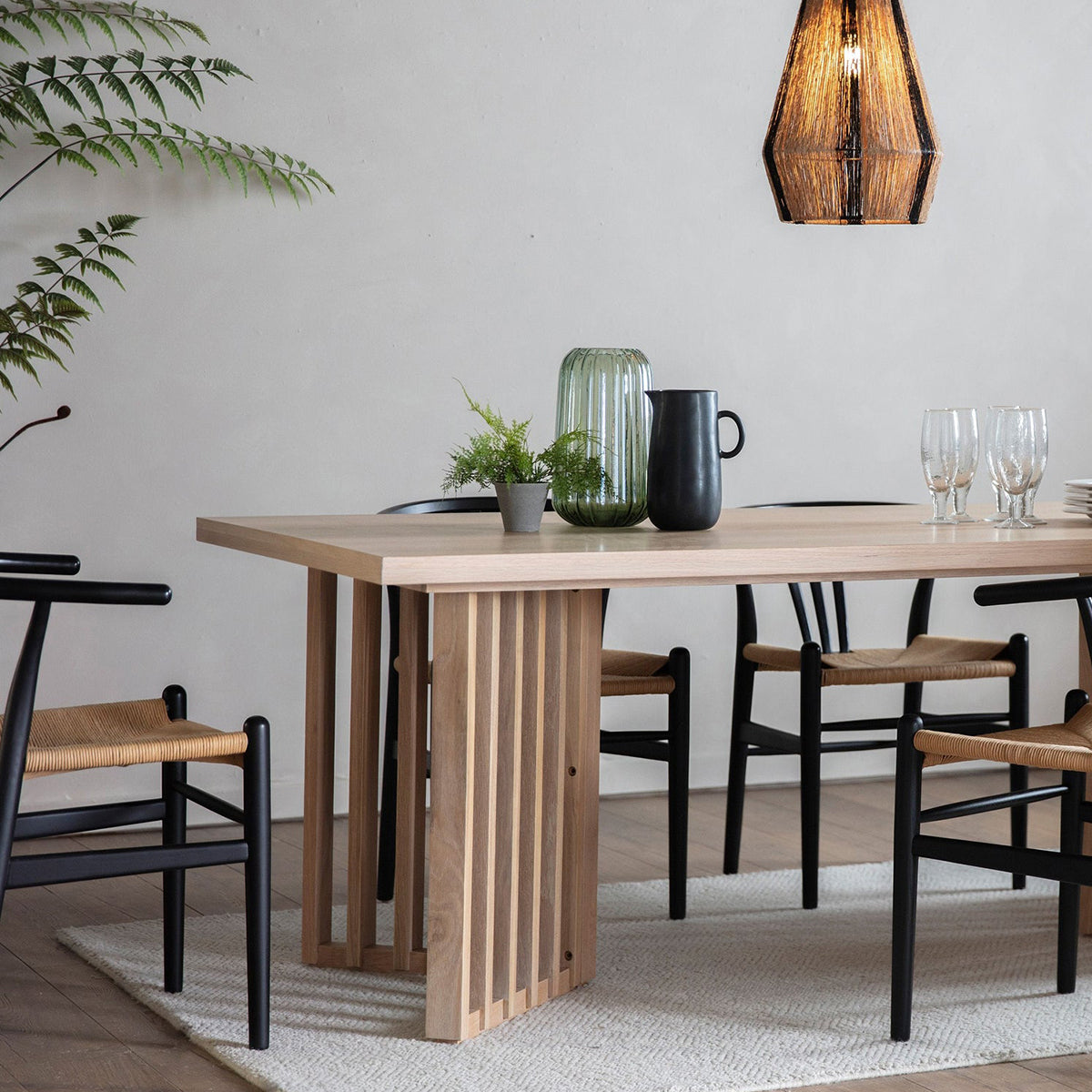Oak Dining Table Large