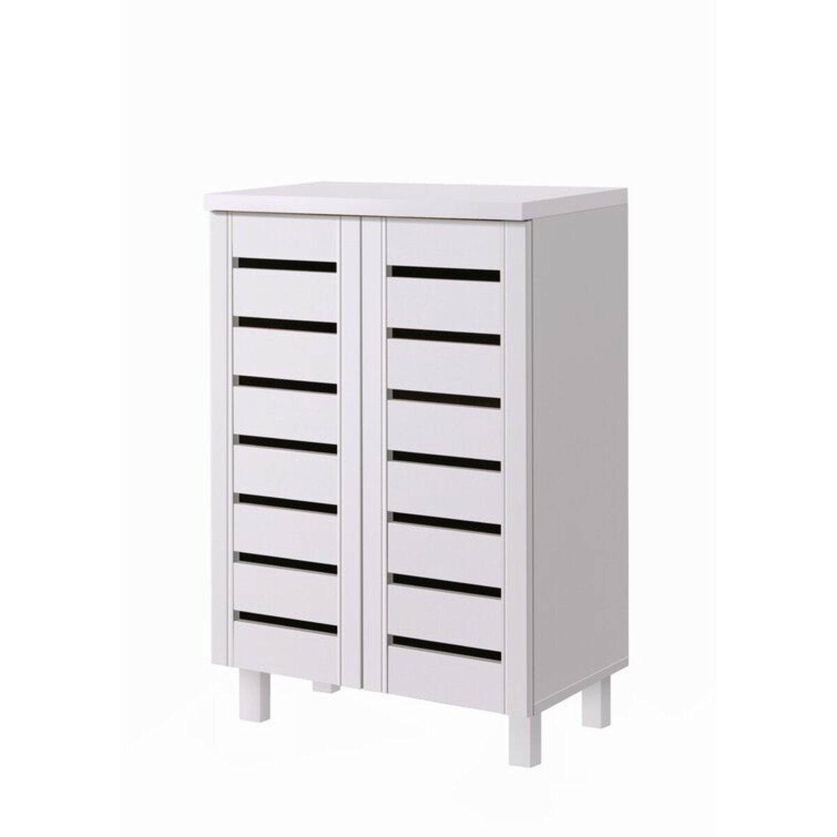 Osvaldo 8 Pair Shoe Storage Cabinet